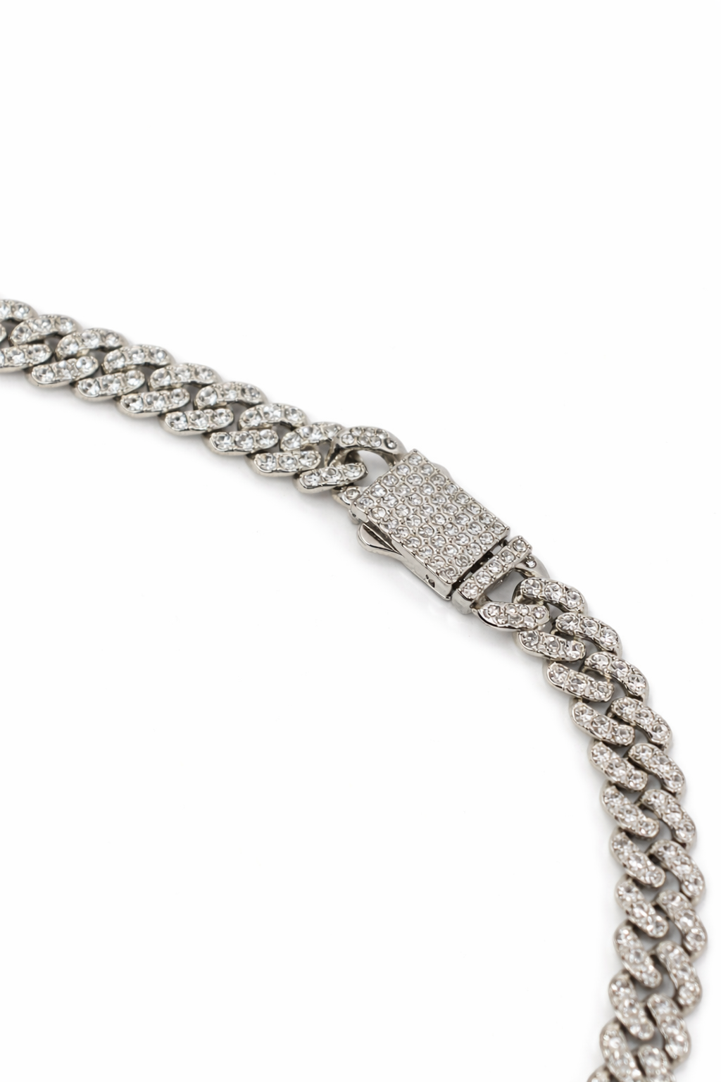Endurance Silver Chunky Statement Necklace