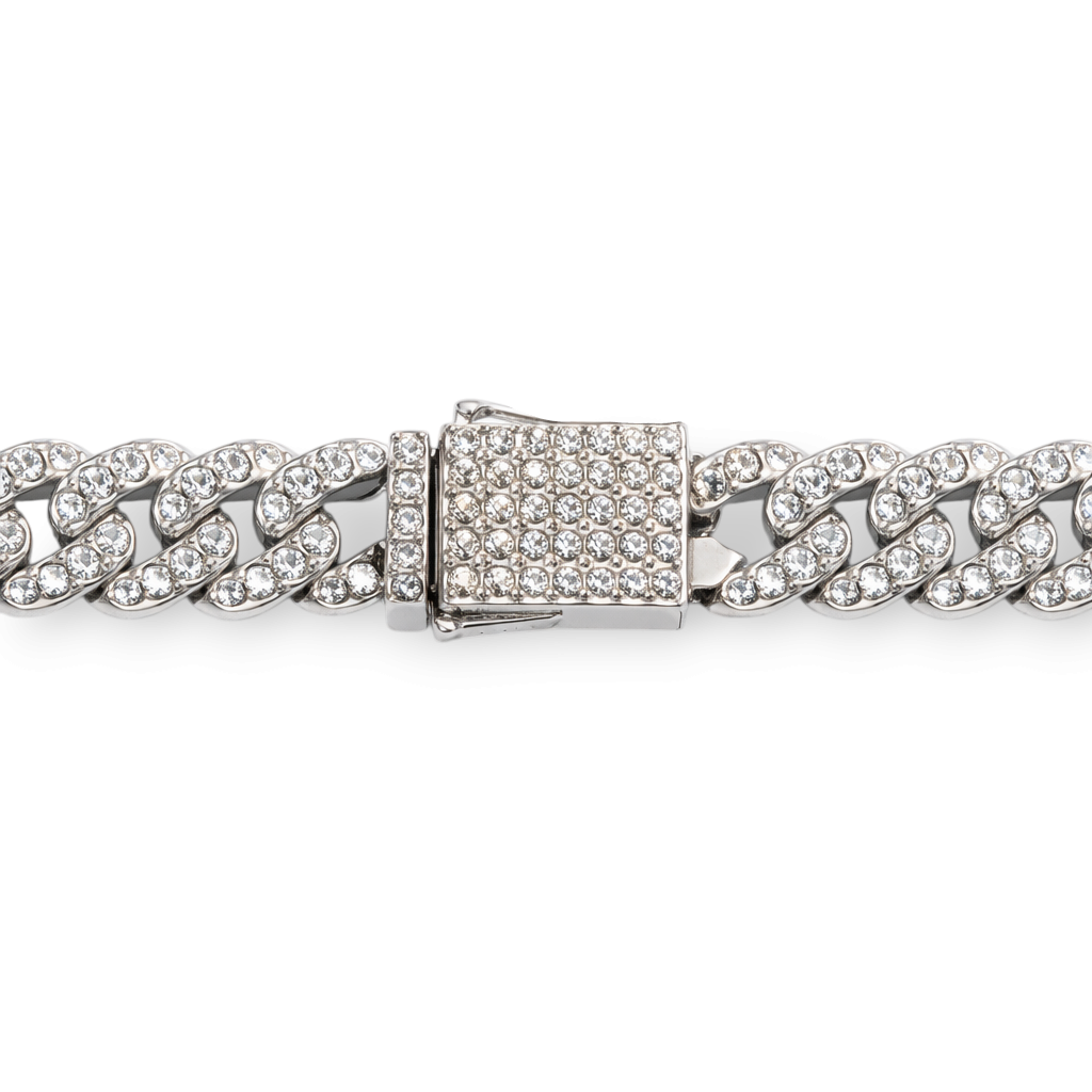 Endurance Silver Chunky Statement Necklace